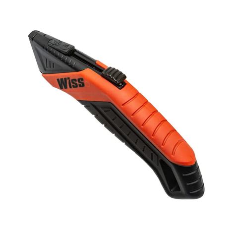 Wiss Auto Retracting Safety Utility Knife 5 Pack Wkar2 The Home Depot