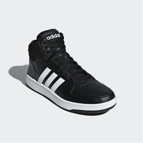 Adidas Hoops 20 Mid Shoes Black Adidas Uk