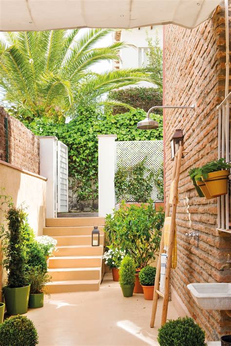 20 Ideas De Decoración Para Patios Pequeños