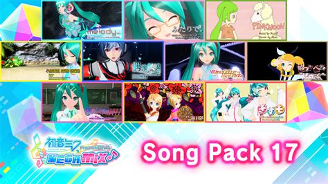 Hatsune Miku Project Diva Mega Mix Song Pack 17 For Nintendo Switch
