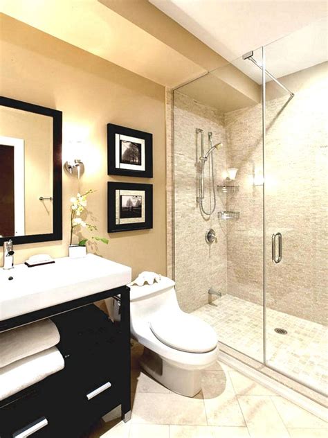 A small bathroom remodel is about creating as much space as possible in your bathroom, and things such as linen closets and storage areas are reserved for the larger bathrooms in your house. Small Full Bathroom Remodel Ideas 8 - DECORATHING
