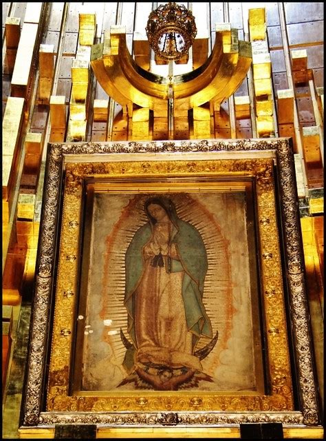 La virgen de guadalupe, el lienzo, es un misterio en si mismo, misterio que poco a poco se va desvelando, sus ojos, su manto, su 2. Basílica Nuestra Señora de Guadalupe (Nueva) Gustavo A. Ma ...