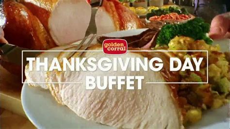 When my family was planning the trip to tallahassee for thanksgiving weekend, golden corral was pretty much always on the table. Golden Corral Thanksgiving Day Buffet TV Commercial, 'Holiday Feast' - iSpot.tv