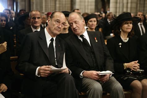 Visiblemente emocionado, el nuevo soberano glosó la figura de su padre, del que dijo que fue «un ejemplo de príncipe totalmente. Jacques Chirac - Jacques Chirac Photos - Funeral Of Monaco ...