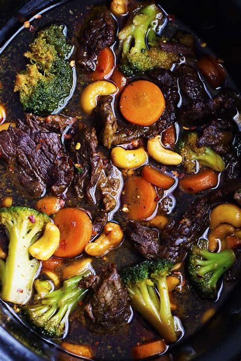 Great recipe for beef a casa (portuguese steak). Slow Cooker Cashew Beef and Broccoli Stir Fry | The Recipe ...