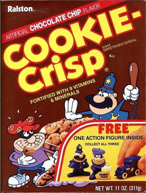 Cookie Crisp Is Listed Or Ranked 4 On The List 31 Vintage Cereal