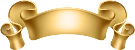 Gold Decorative Banner Transparent Png Clip Art Royal Banner Vector