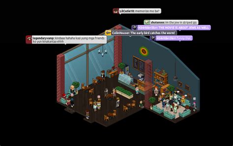 Habbo Coffee Lounge Room Review And Habbo Moderation Habbox