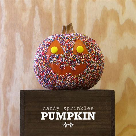 Candy Sprinkles Pumpkin No Carve Pumpkin Idea Check Out M Flickr