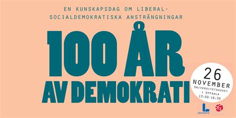 Ordet stammer fra græsk (demos = folk, kratein = at styre/herske). S och L uppmärksammar 100 år av demokrati i Uppsala ...