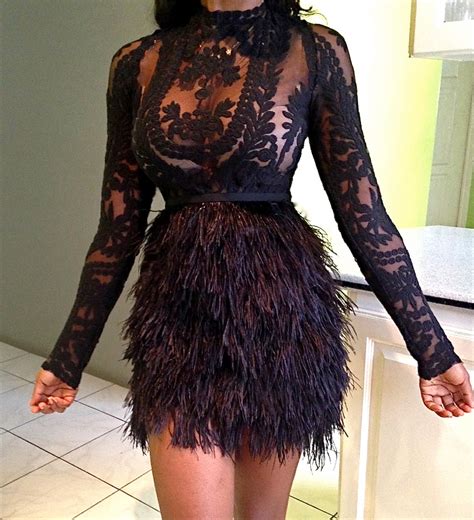 We did not find results for: Custom black embroidery lace sheer tunic & full ostrich