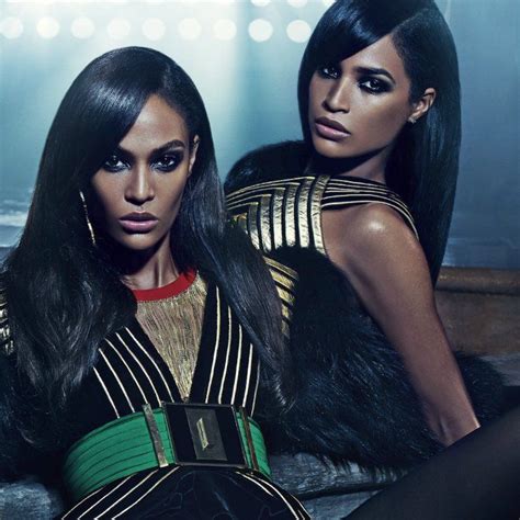 Joan Smalls And Her Sister Look Hot As The Stars Of The New Balmain