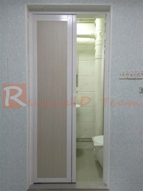 Slide And Swing Toilet Door Promotion For Hdb Bto Flat At Factory Price