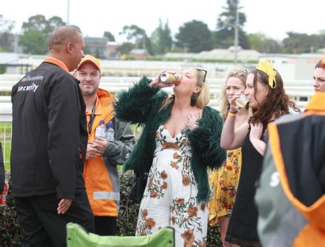 Glammed Up Racegoers At Caulfield Cup Kick Their Heels Off As They Party Into The Night Daily
