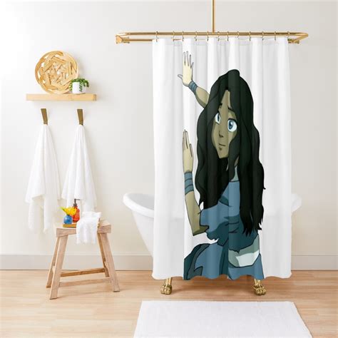 Katara Looked Up Avatar Shower Curtain For Sale By Blueeyes374 Redbubble