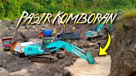 Loading Pasir Komboran Merapi Tambang Pasir Merapi Youtube