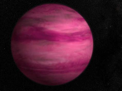 Glowing Pink Planet Changes Our Understanding Of How