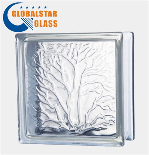 190 190 80mm Clear And Colored Glass Block Glass Brick China Glass Block And Glass Brick