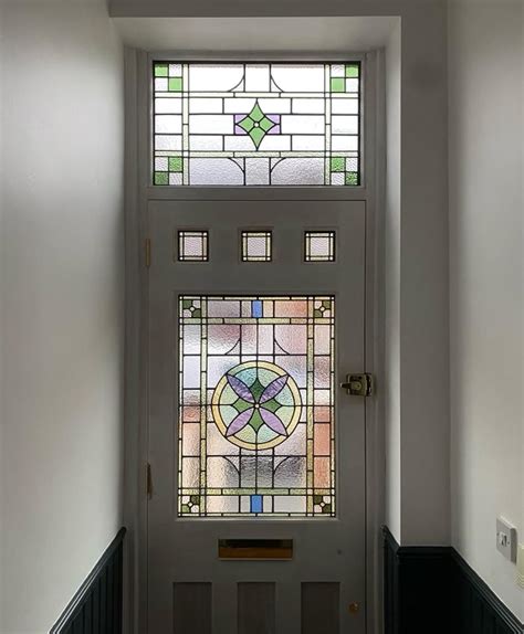 stained glass vestibules traditional stained glass newcastle upon tyne entryway