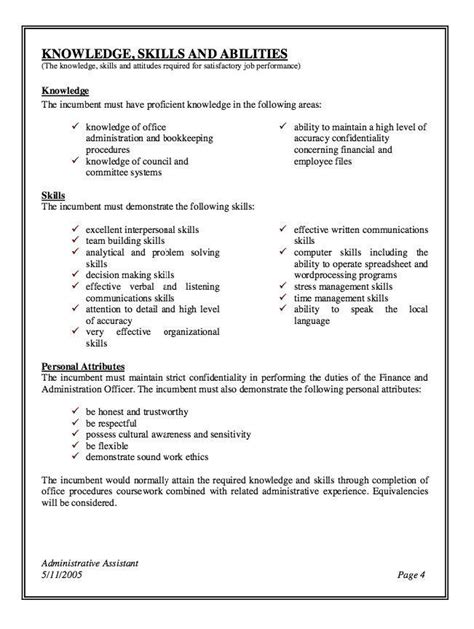 This job description for an executive assistant is much different from that of an ordinary secretary. administrative assistant job description | Administrative ...