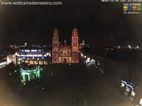 Fiesta De Luz En La Plaza De Armas Slp Sanluispotos Youtube