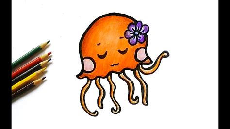 How to draw a jellyfish from spongebob. Jellyfish Drawing | Free download on ClipArtMag