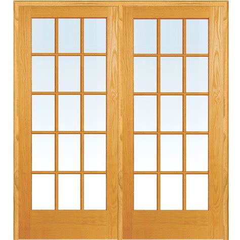 Shop doors & more for a stunning selection of internal french doors. MMI Door 72 in. x 80 in. Right Hand Active Unfinished Pine ...