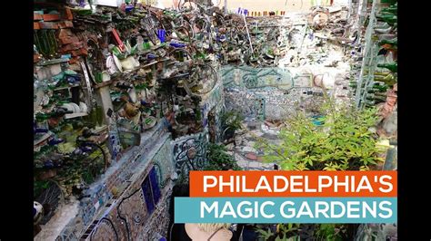 Philadelphia Magic Gardens Tour Philadelphia Pa Youtube