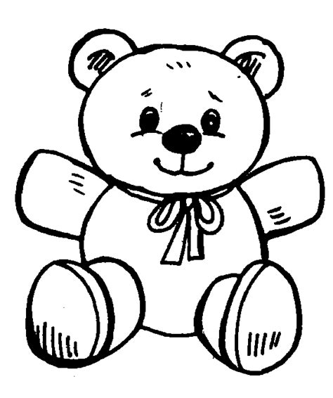 Teddy Bear Outline Drawing At Getdrawings Free Download