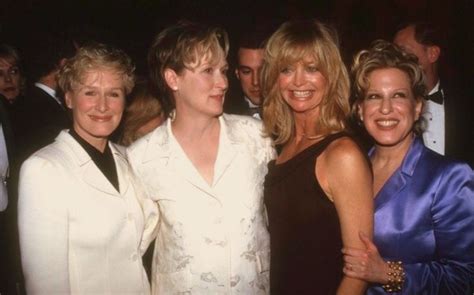 Bette midler, goldie hawn and diane keaton are set to share the screen for the first time in over two decades, since 1996's first wives club, in the multigenerational comedy family jewels from. Glenn Close, Meryl Street, Goldie Hawn and Bette Midler💖 ...