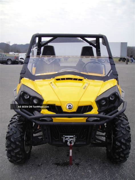 © 2012 bombardier recreational products inc. 2012 Can - Am Commander Xt 800 Efi 4x4