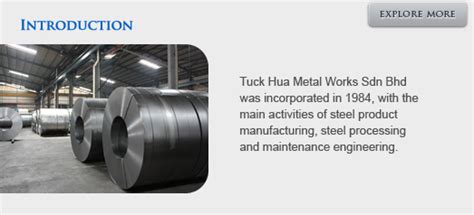 Tuck hua metal works s/b. TUCK HUA METAL WORKS SDN BHD