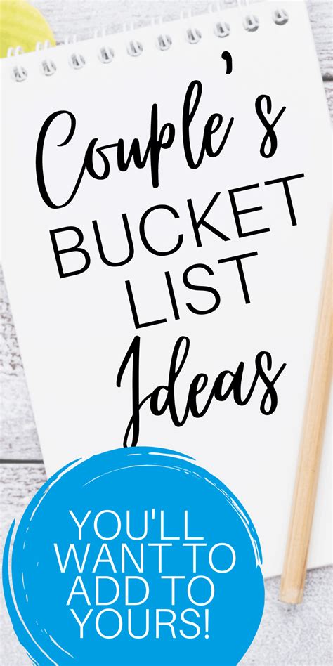 couples bucket list ideas 100 activities and things to do with your love