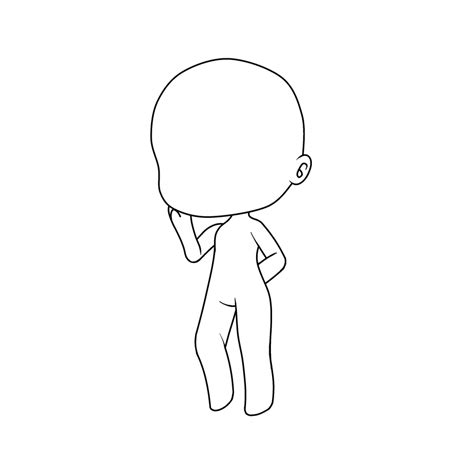 Gacha Body Template Transparent