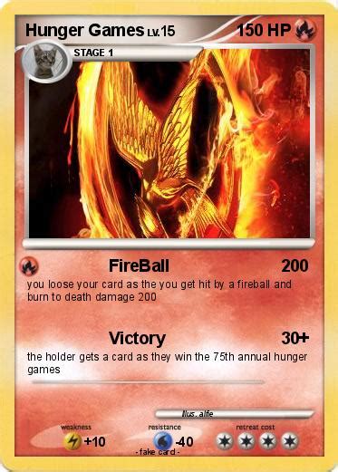 Pokémon Hunger Games 23 23 Fireball My Pokemon Card