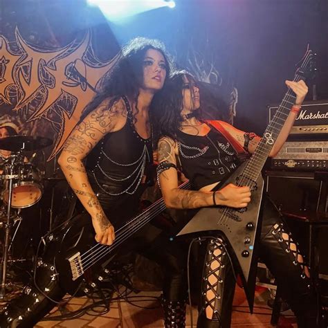 The Metal Goddesses On Instagram Fernanda Lira And Tainá Bergamaschi
