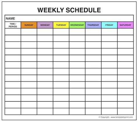 Weekly Schedule Maker Online Free 2 New Thoughts About Weekly Schedule