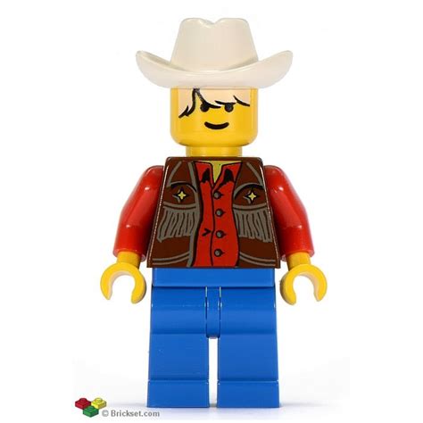 Lego Cowboy Red Shirt Minifigure Brick Owl Lego Marketplace