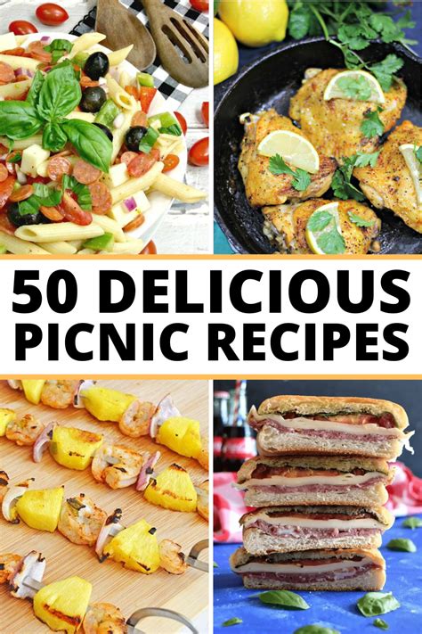Easy Picnic Recipes In 2020 Picnic Foods Recipes Delicious