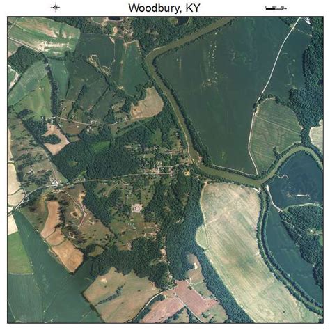Aerial Photography Map Of Woodbury Ky Kentucky