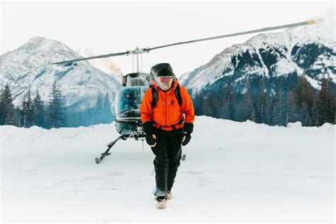 Winter Heli Adventures Banff Travel