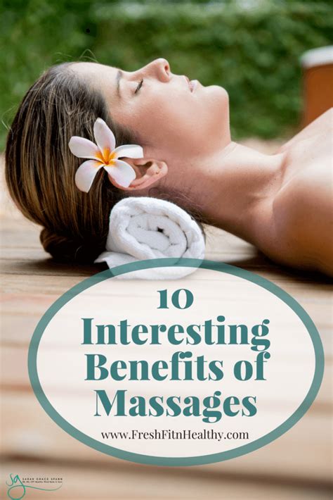 Massages Surprising Reasons To Get Them