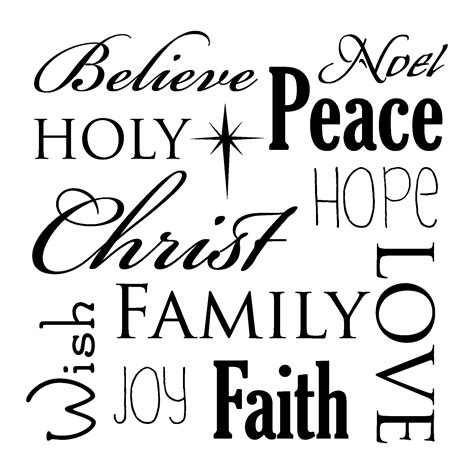 Spirit of Christmas Subway Art Wall Quotes™ Decal | WallQuotes.com png image