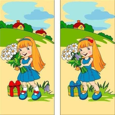 اوجد الاختلاف بين الصورتين لعبة اكتشاف الفرق بين الصورتين للاطفال Pdf