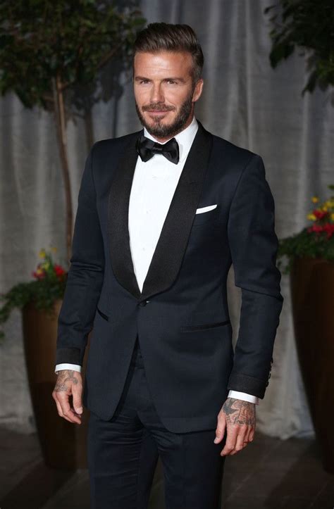 David Beckham Wears Tom Ford Tuxedo At 2015 Baftas Wedding Suits Men