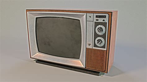 Television Sets From The 80s 2 018 80s Television Set Stock Photos