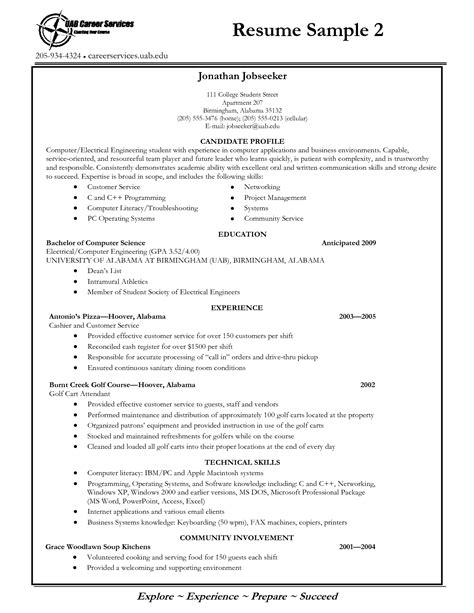 38 Recent High School Graduate Resume Sample For Your Learning Needs