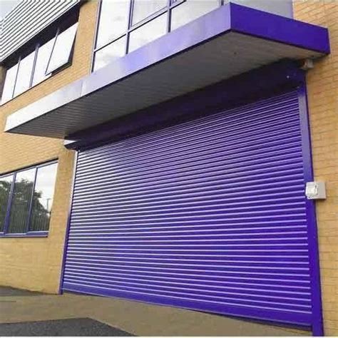 Mild Steelgi Violet Electric Rolling Shutter At Rs 250square Feet In