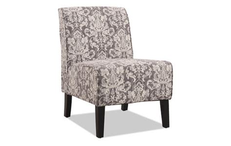Gray Damask Accent Chair Bobs Discount Furniture