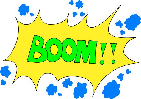 Clipart - Boom!